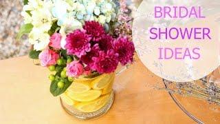 HOW TO HOST A BRIDAL SHOWER - FAVORS, FOOD + DRINKS, DECOR, + MORE! || KATIE BOOKSER