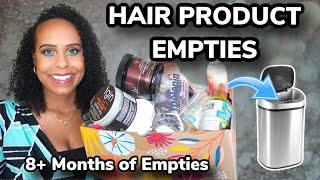 HAIR CARE EMPTIES | 8+ MONTHS OF EMPTIES | JackieNaturals