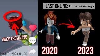 Looking at people from my old videos avatars vs now  (compilation)