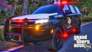 Playing GTA 5 As A POLICE OFFICER Highway Patrol| Texas|| GTA 5 Lspdfr Mod| 4K
