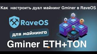 Gminer  2.79  2.80  2.81  2.82 дуал майнинг в RaveOS | Как настроить