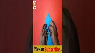 How To Fold A Paper Airplane That Flies Far. (Full HD)#shorts