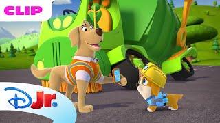 Trash Truck Pups ️ | Pupstruction  | Disney Jr. MENA