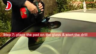 Scratch Doctor Windscreen Glass Scratch Repair Instruction Video