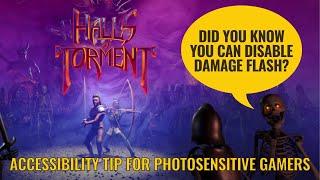 How to Disable Damage Flash In Halls of Torment for Gamers With Photosensitivity