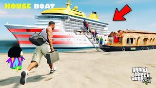 Franklin First House Boat Experience in GTA 5!