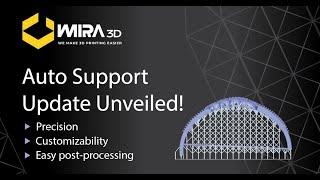 MIRA3D Auto Supports Update for Resin 3D Printers LCD | DLP | SLA