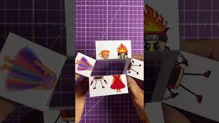 4 Paper Styles, 1 Flip! Who Wore It Best?  art #cute #paper #papercraft #diy #cappucino