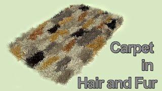 Hair and fur in 3ds max -Rug Carpet creation