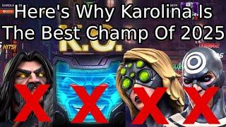 7 Star Rank 4 Karolina Dean Gameplay! What A Monster! | Marvel Contest Of Champions