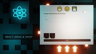 React Drag Drop with Image Preview (No packages)