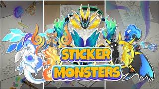 Sticker Monsters: Starting fresh