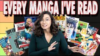 Tier Ranking Every Manga Series I've Read