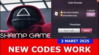 *NEW CODES* Shrimp Game ROBLOX