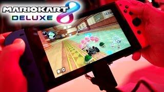 Mario Kart 8 Deluxe Nintendo Switch Gameplay | NYC Preview Event | Raymond Strazdas