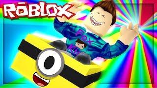 Сверхбыстрый ЧЕЛЛЕНДЖ ПО РАДУГЕ в РОБЛОКС Прохождение игры Epic BoxRacing in ROBLOX