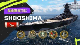 SHIKISHIMA Battleship / WoWs / World of Warships #wows #worldofwarships #gaming