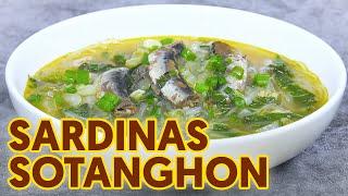 Sardinas Sotanghon at Pechay | Easy Recipe