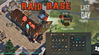 Ldoe raiding base player 7595  | #ldoe#raidbase#raidbug#LastDayonEarth