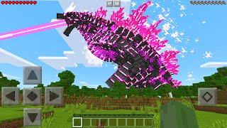 I Found EVOLVED GODZILLA in Minecraft Pocket Edition...