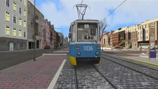 Train Simulator 2018 Трамвай 71-605 №1036 Днепродзержинск