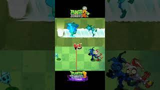 PVZ 2 VS PVZ 3 Snow Pea Power up VS Jester Zombie | Plants vs Zombies 2 #pvz2 #pvz2gameplay