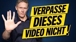 Neustart! Mein wichtigstes Video!