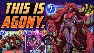 Agony finally got me to play a Deadpool deck!! It is AGONY.