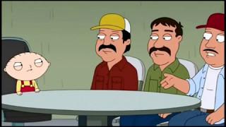 FAMILY GUY - STEWIE'S PLAN TO FIRE BRIAN AT MEGA HARDWARE