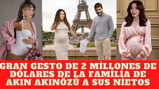 Gran gesto de 2 millones de dólares de la familia de Akın Akınözü a sus nietos