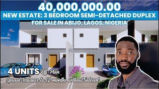 Dream Home Alert: Off Plan 3 Bedroom Semi-Detached for Sale in Lagos Nigeria