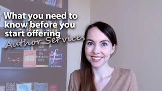 What You Need To Know Before You Offer Author Services to Other Authors | Creative Entrepreneur Tips