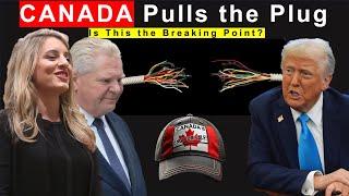 TRUMP Furious as Canada Pulls the Plug on America While 50% Tariffs Come Into Effect: What’s Next?