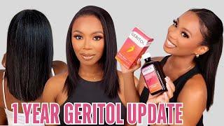 My 1 Year Geritol Hair Update! Does It Really Cure Thin Brittle Hair & Low Iron? Lets Talk