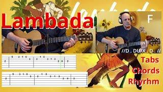 Lambada Instrumental - Solo Tabs, Chords and Rhythm