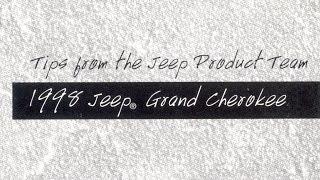 Tips from the Jeep Product Team - 1998 Jeep Grand Cherokee (Owner's Information VHS)