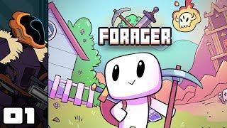 Let's Play Forager [Beta 5] - PC Gameplay Part 1 - Too Many Resources, So Little Time!