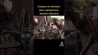 Дали автомат обезьяне #shorts #юмор #угар #прикол #смех