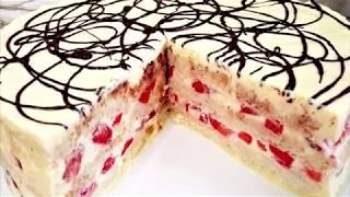 Торт за 5 минут БЕЗ Выпечки "ЗАГАДКА" БЕЗ ДУХОВКИ И ПЕЧЕНЬЯ. Cake in 5 minutes