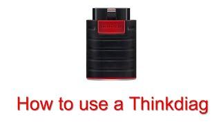 how to use a Thinkdiag