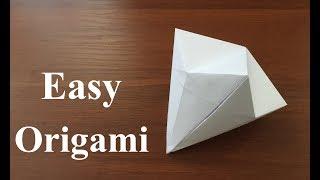 How To Make A Origami Paper Diamond