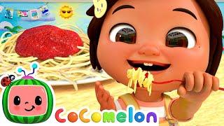 Food and Snacks with Nina! | Healthy Fruits & Vegetables | Cocomelon Nursery Rhymes & Kids Songs