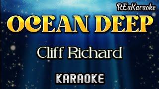 OCEAN DEEP - Cliff Richard | Karaoke (@reakaraoke )