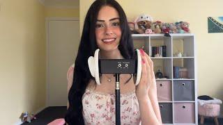 ASMR 3dio ear massage (latex gloves, gel, lotion, baby wipes) 