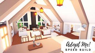 Aesthetic Cottage Treehouse Speed Build  Roblox Adopt Me!