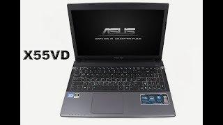 Ремонт ноутбука ASUS X55VD - Чистка от пыли, замена термопасты