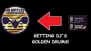 GETTING DJ'S GOLDEN DRUMS!