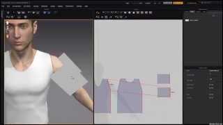 Marvelous Designer Cloth Simulator 101 - Ep 2: Creating a Basic T Shirt to take into Blender