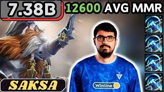 Saksa MAGNUS Soft Support Gameplay 7.38b - Dota 2 Support