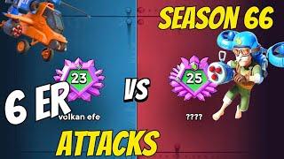 Boom Beach Warships Season 66 [ 6 ER. / Roket Choppa Attacks / Next 7 ER.